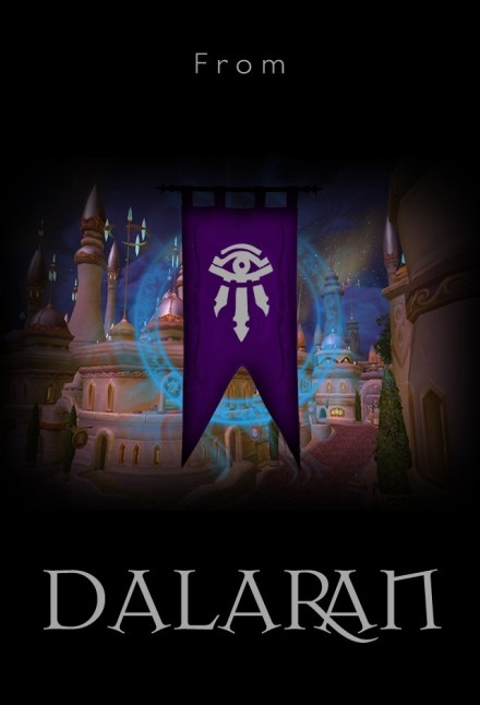 国外玩家BannanaHamma制作8张《魔兽世界》主题“为了联盟/部落”与“你来自哪里”系列iPod/iPhone手机壁纸。魔兽世界联盟各王国徽记，知道是那些吗？