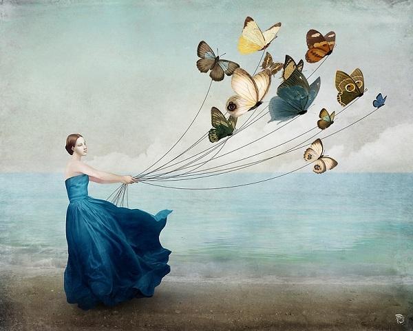 Christian Schloe，奥地利画家，是位用画来讲故事的人，其作品充满想象力，通过超现实主义营造出一种如梦境般的神秘氛围。