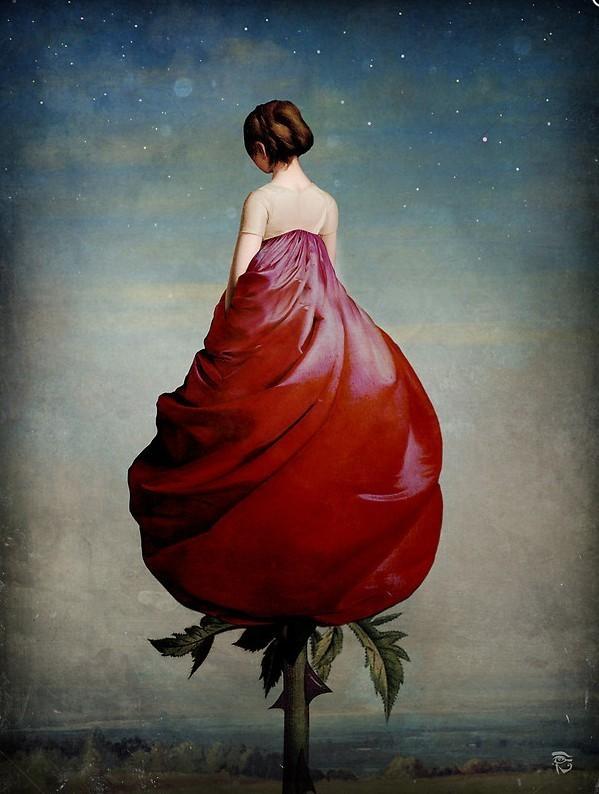 Christian Schloe，奥地利画家，是位用画来讲故事的人，其作品充满想象力，通过超现实主义营造出一种如梦境般的神秘氛围。