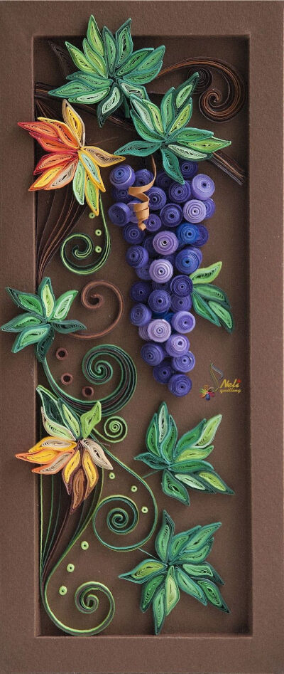 The most beautiful quilling I've ever seen.....How i wishhhhhh... (written by an admirer of Neli's work)