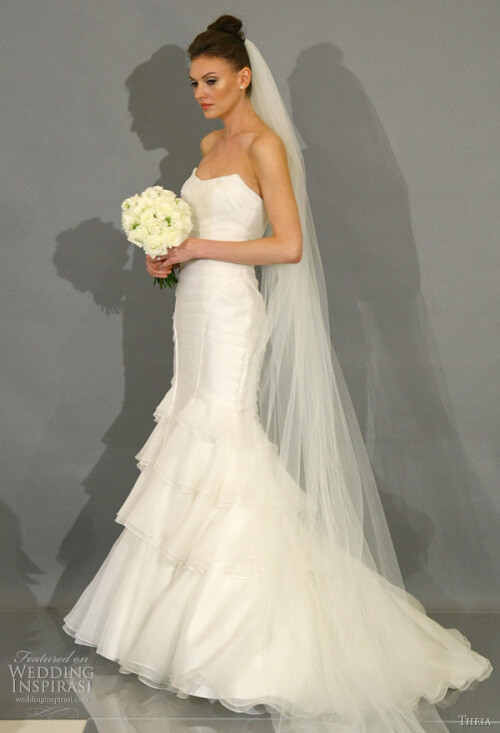 Theia White Collection Fall 2012 Wedding Dresses