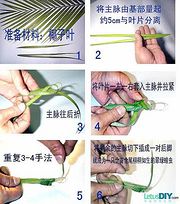 草编DIY-草蚱蜢的编法图解