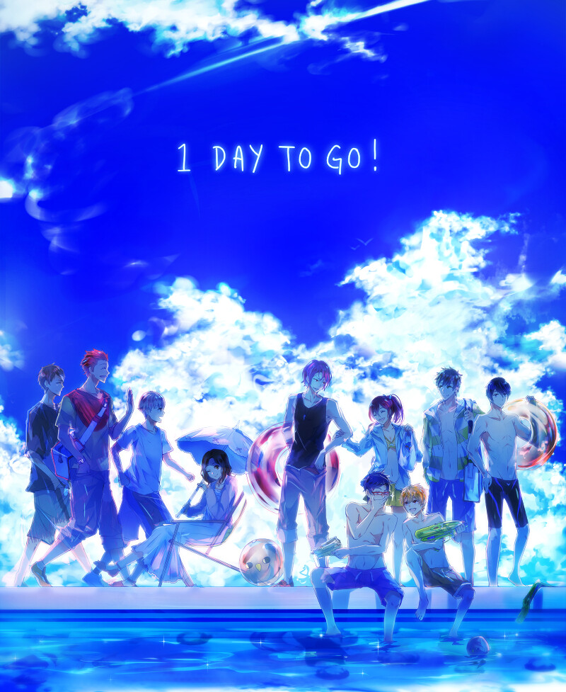 Tags: Fanart, LuluSeason, PNG Conversion, Tumblr, Hazuki Nagisa, Matsuoka Rin, Tachibana Makoto, Nanase Haruka (Free!), Free!, Ryugazaki Rei, Matsuoka Gou, Amakata Miho, Mikoshiba Seijuurou, Nitori Aiichiro, Yamazaki Sosuke