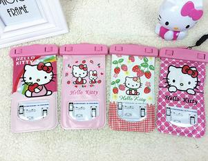 hello kitty 卡通防水袋 手机防水袋