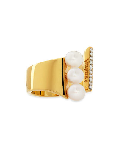 Y249G Vita Fede Lia Triple Pearl Ring