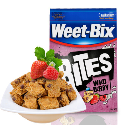 澳洲进口Weet-bix维他麦野莓味水果麦片500g即食早餐