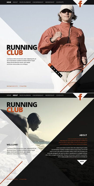 Html5/css3 cool template. Cool idea... could use some more design