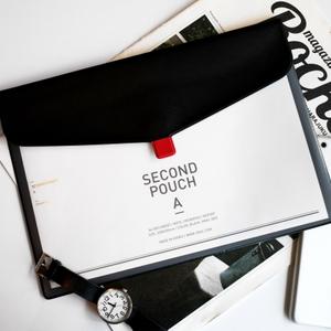 2nul㊣双层文件夹文件包 second pouch A3款选※现货