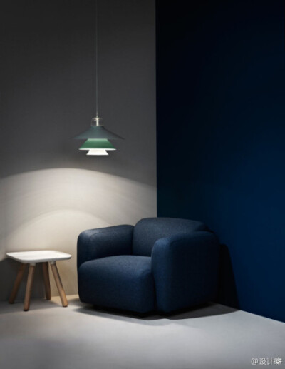 瑞典设计师Jonas Wagell为Normann Copenhagen和 curvy而设计的简约沙发
