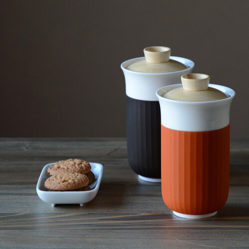 little design/勒拓 原创陶瓷茶杯咖啡杯/男女士办公居家水杯