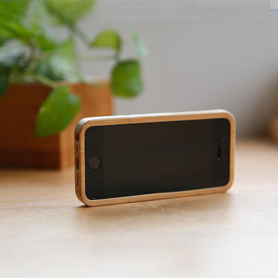 未 iphone55S手机壳手工创意手机套竹木制品苹果手机保护壳