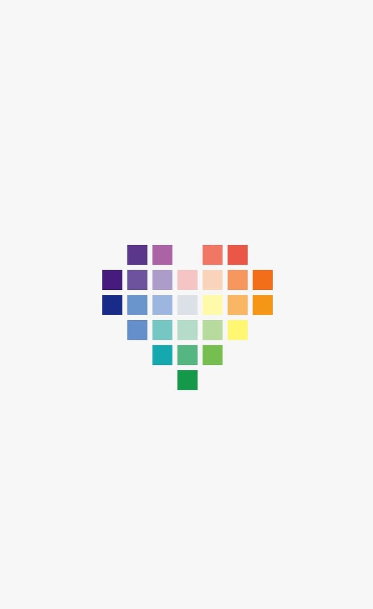 Heart Pixelation - Minimal iPhone wallpapers @mobile9 | #simple #pixel