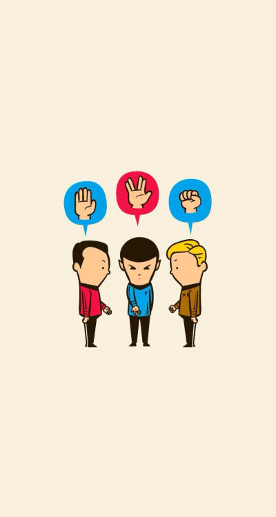 Well done, you strike both of them! hahahaha - #funny #startrek iPhone wallpaper @mobile9