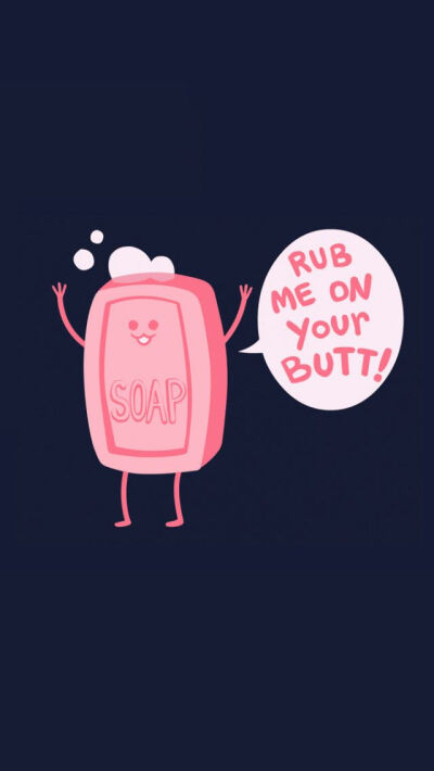 Soap... lol - iPhone #cute #funny wallpapers @mobile9