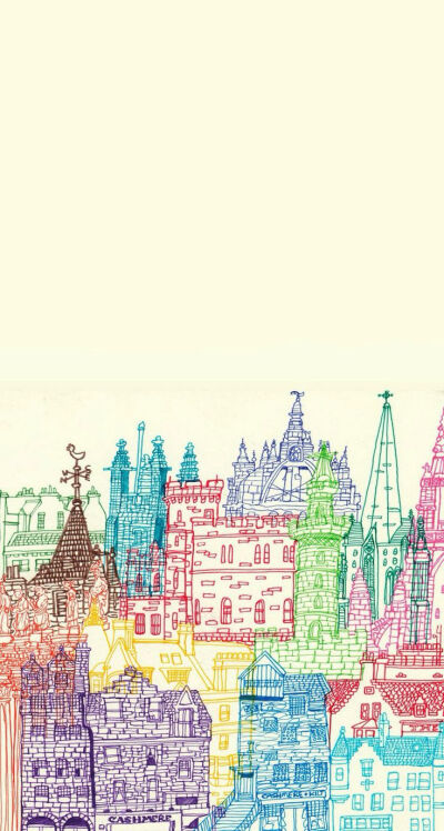 Town Color - iPhone wallpaper @mobile9