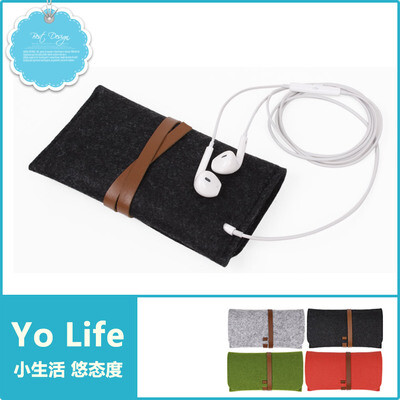 iPhone创意毛毡保护套