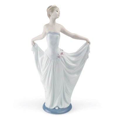 代购 正品代购 西班牙Lladro Ballet雅致工艺品 摆件 18X30cm