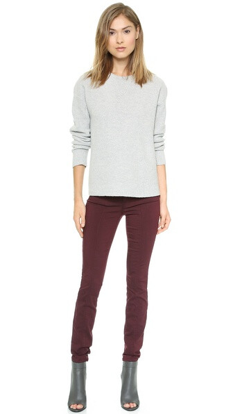 Vince Riley Zip Skinny Jeans