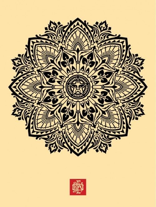 Shepard Fairey Mandala