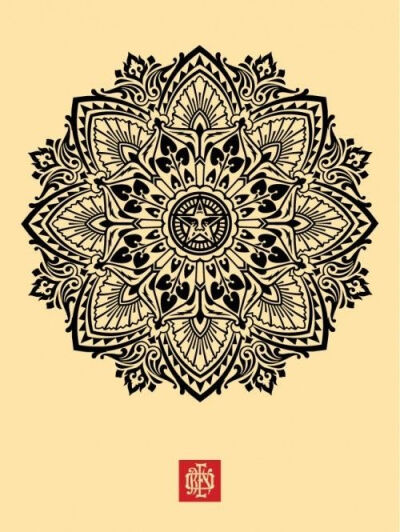 Shepard Fairey Mandala