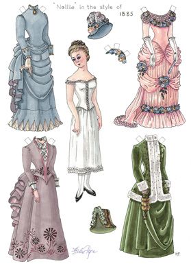 Beautiful historic paper dolls you can print for FREE #printable #paperdolls #free