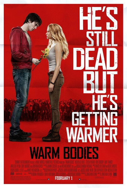 温暖的尸体（Warm Bodies） 去年这部电影的预告片一在网上流传我就一直期待什么时候才能看到这部电影呢，没想到情人节正好在香港便临时和表妹结伴去看。要知道埋堆在一大堆恩爱的情侣里面正视大屏幕对周遭不顾不问不是一件易事......