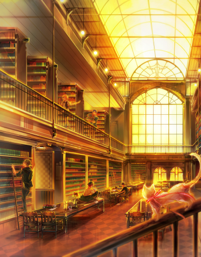 Library | Lulu [pixiv]