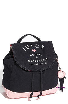 美国代购正品Juicy Couture儿童帆布双肩包 预订