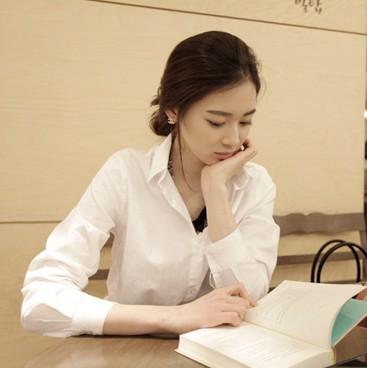 秋季女装 新 韩国niponjjuya韩版简约时尚必备白色衬衫
