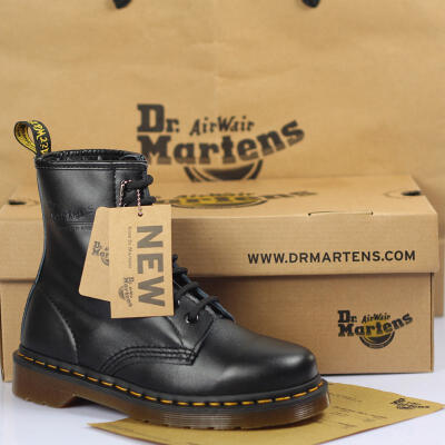 Dr.martens1460牛皮黑色马丁靴8孔男女短靴单靴机车靴