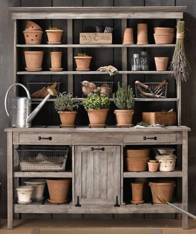 idea for mini potting bench