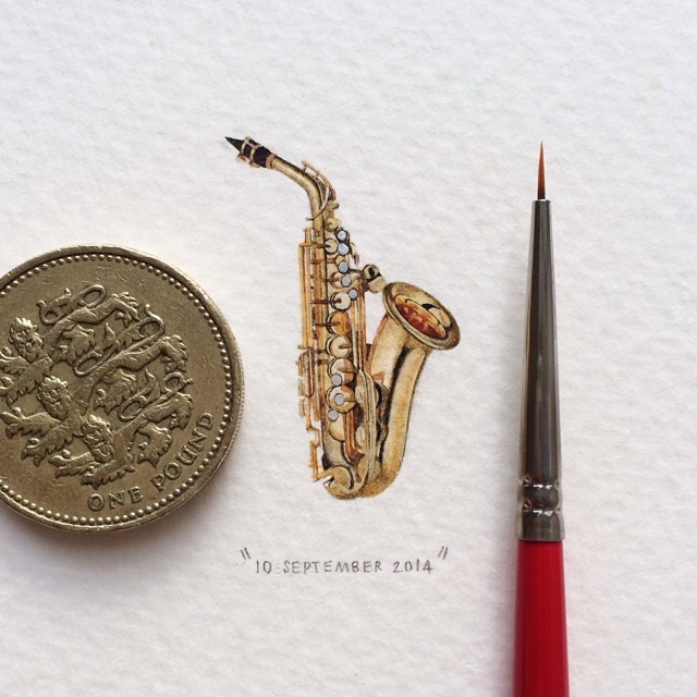 Postcards for Ants-- Lorraine Loots的微型插画作品