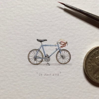 Postcards for Ants-- Lorraine Loots的微型插画作品