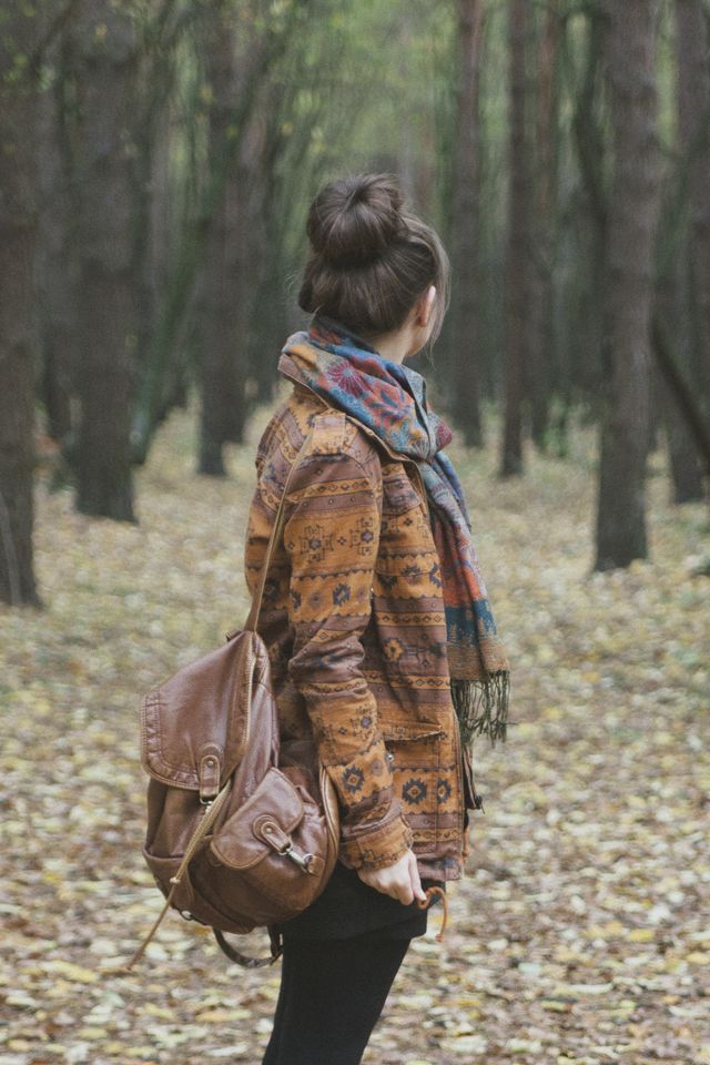 Fall and winter, outdoor exploring outfit