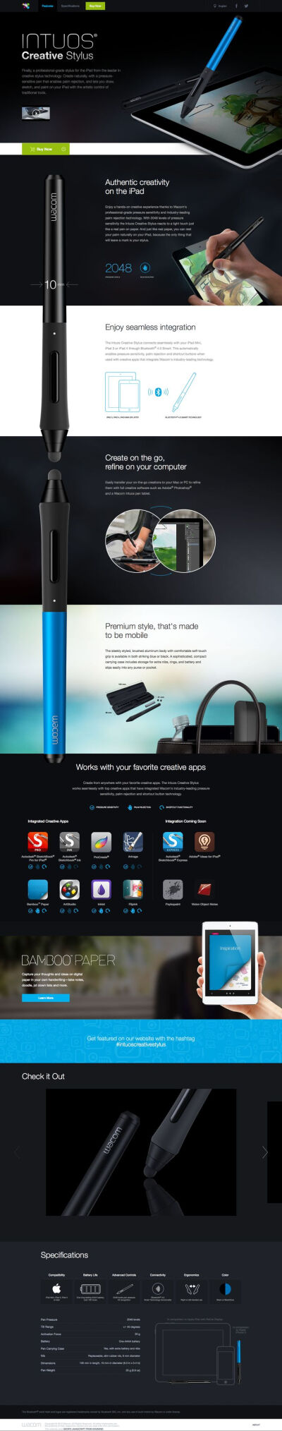 Intuos Creative Stylus Wacom.