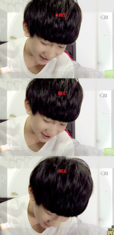 #TFBOYS王源# 好想抱在怀里揉揉头毛