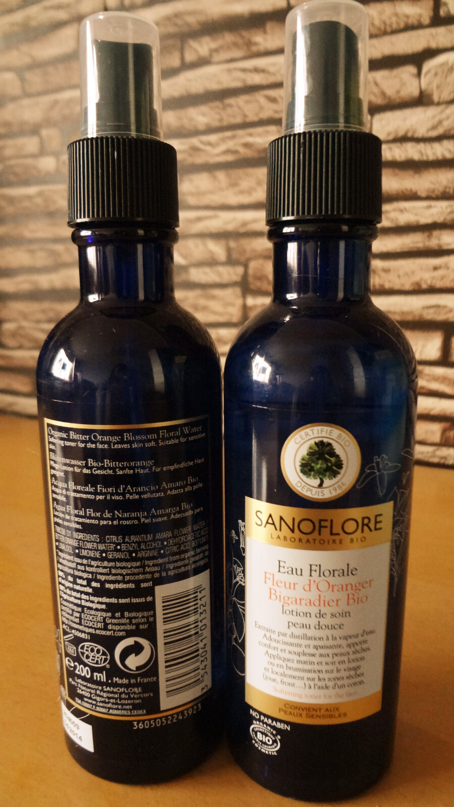 代购 预定 法国留学生代购 sanoflore 橙花水 200ML 【美白补水】