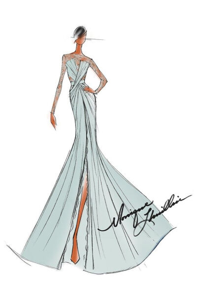 #moniquelhuillier sketch