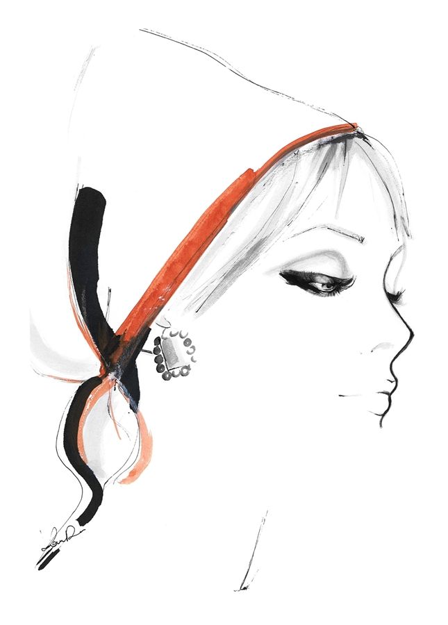 Kornelia Debosz fashion illustration