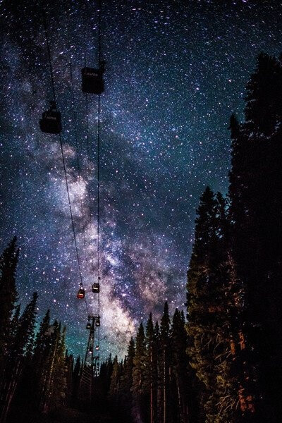 Aspen Colorado night sky....beautiful