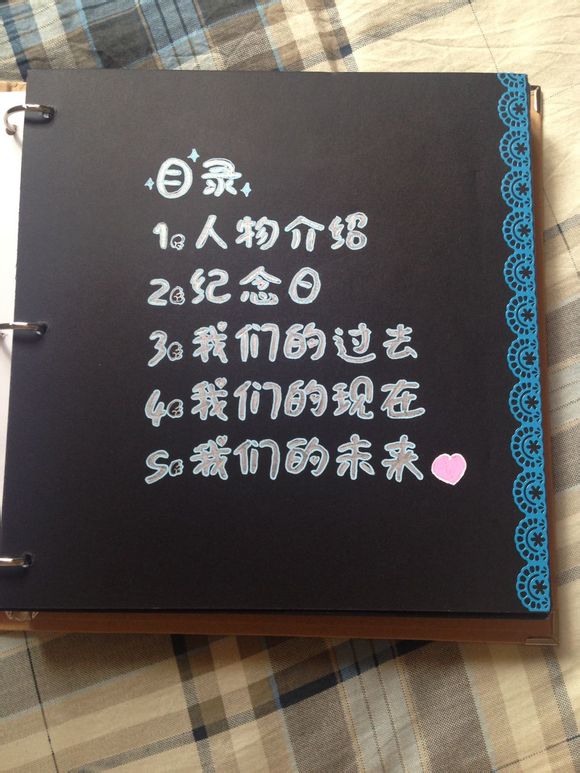 最初做這一頁(yè)是為了湊頁(yè)數(shù)的。第一次看到做目錄的