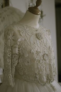 Antique Lace Bodice From The Sheelin Lace Shop