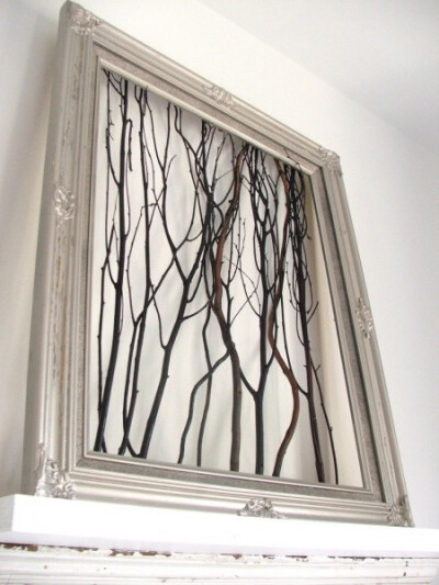 DIY - Branch Framed Art