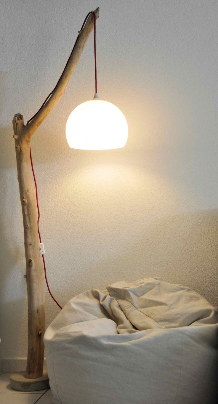 tree branch lamp