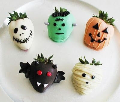 Halloween strawberries!