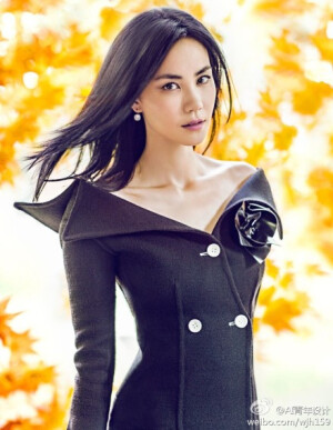 细致淡雅：Faye Wong by Chen Man for Elle China October 2014 王菲为中国版《Elle》拍摄10月号大片，陈漫镜头下的她还是那么特立独行，有一点不食人间烟火，但更多的却是坦荡与优雅，朦胧时分仿佛眼中有光，而笑起来又爽朗纯真直指人心。@二两design @彬臨城下-Design @ETC_Design @Raidy_