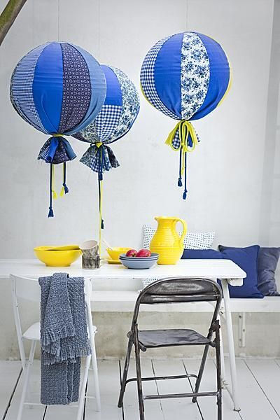 DIY ballon lamp or decor &amp;gt;&amp;gt; Cute!