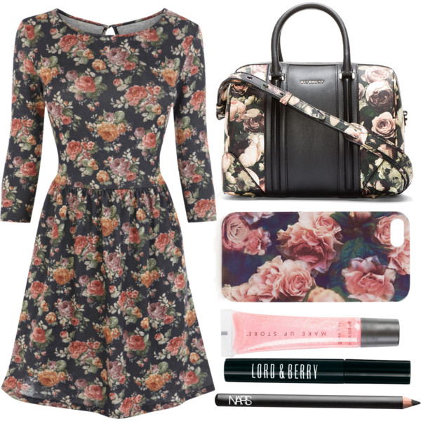 A fashion look from November 2013 featuring Oasis dresses, Givenchy handbags and Topshop tech accessories. Browse and shop related looks.