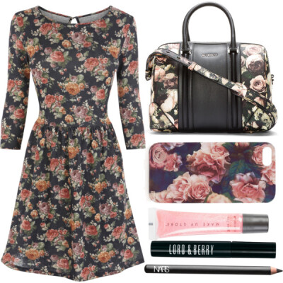 A fashion look from November 2013 featuring Oasis dresses, Givenchy handbags and Topshop tech accessories. Browse and shop related looks.