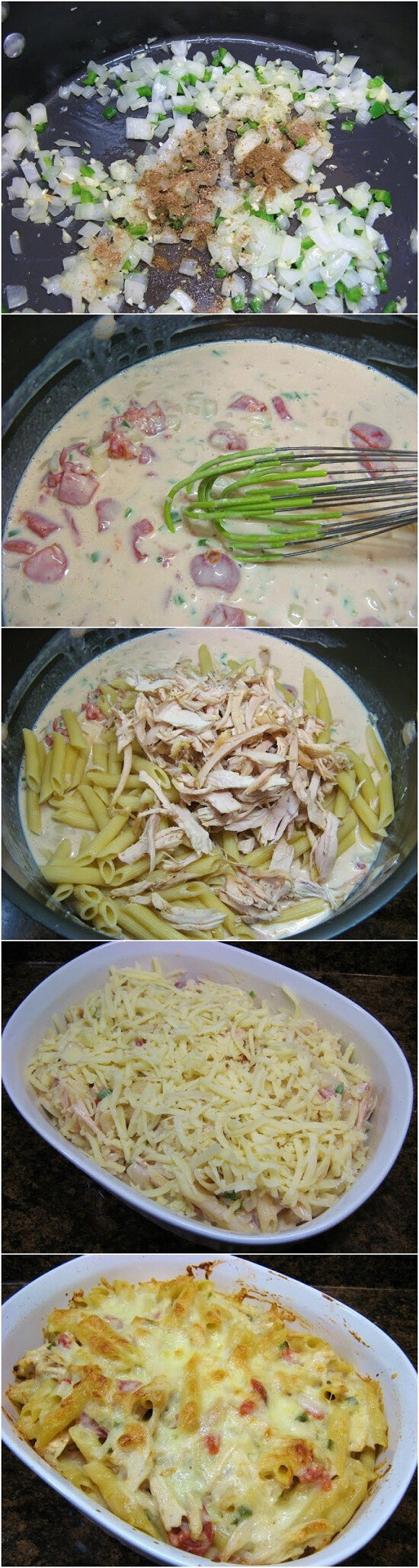 Queso Chicken Pasta